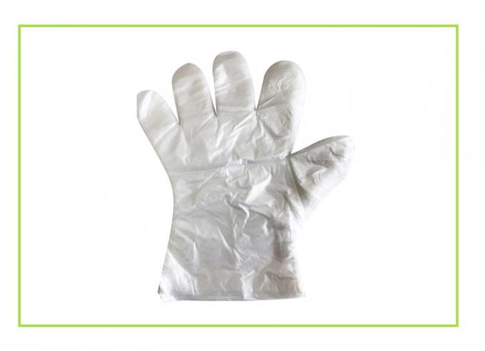 Găng tay nhựa polyetylen dùng một lần chống nước cho cấp thực phẩm