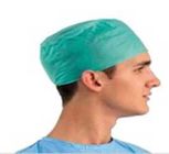 Mũ phẫu thuật dùng một lần latex miễn phí, mũ phòng mổ dùng một lần với dây thun nhà cung cấp