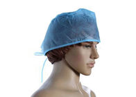 Bác sĩ phẫu thuật bệnh viện dùng một lần Head Cap Chất liệu polypropylen được làm bằng ren nhà cung cấp