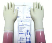 Găng tay phẫu thuật latex vô trùng màu trắng tự nhiên dùng một lần với vành cán nhà cung cấp