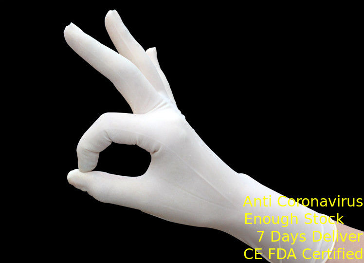Găng tay phẫu thuật mềm dùng một lần bảo vệ thoải mái chống axit mà không cần bột nhà cung cấp
