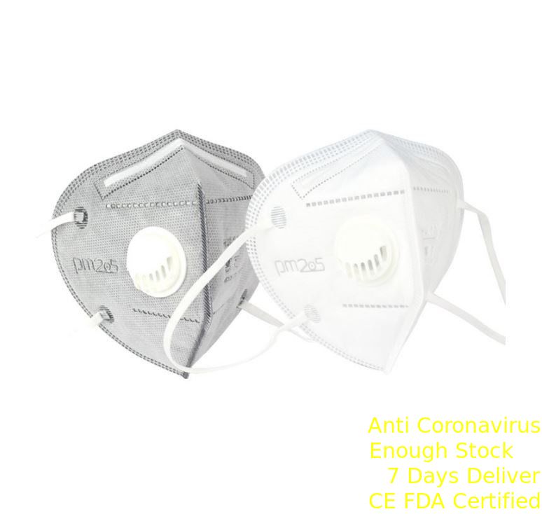 Safety Foldable FFP2 Mask , Comfortable Anti Haze Mask Personal Protective nhà cung cấp